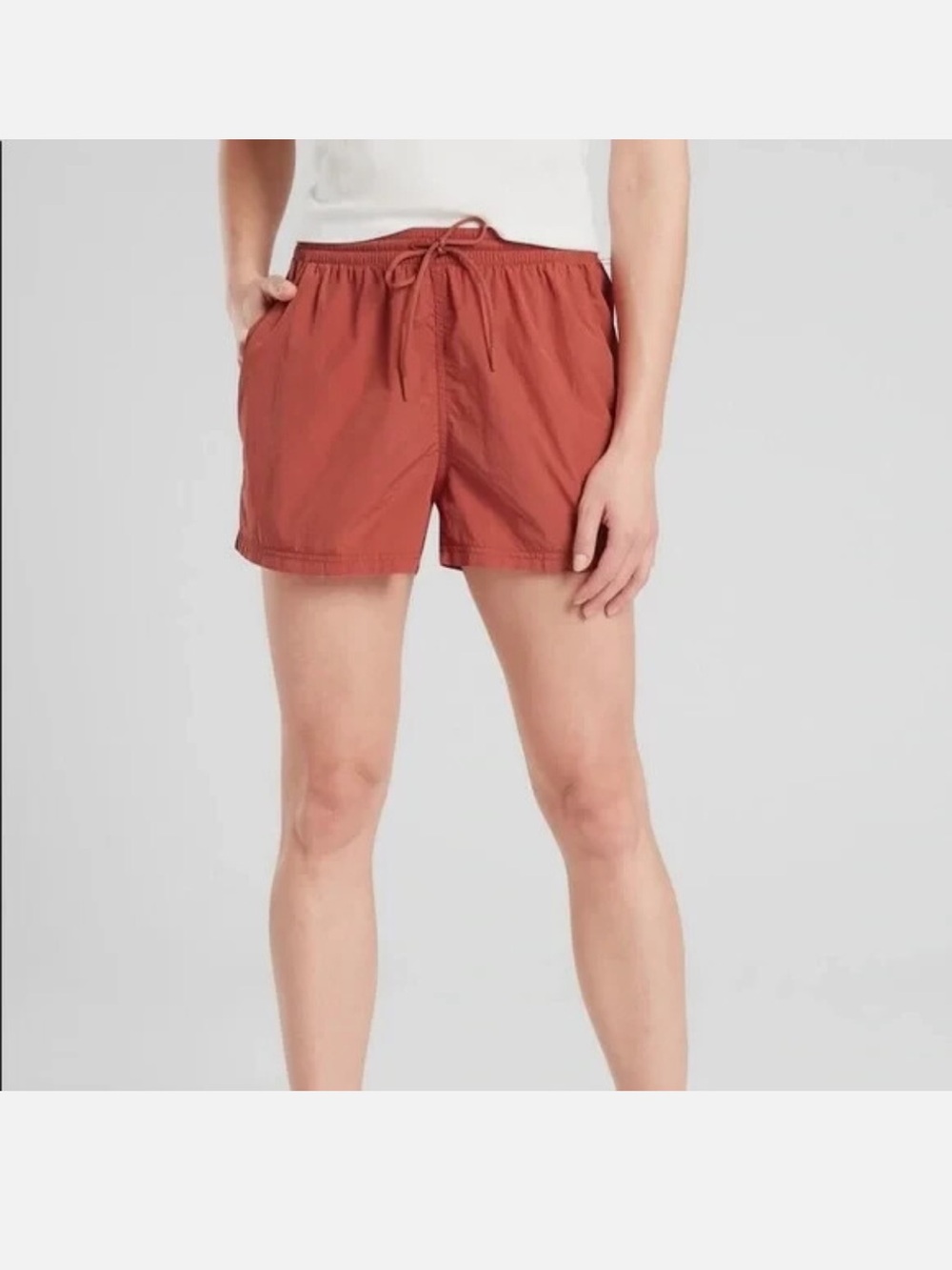 ATHLETA Expedition SHORTS Size 6 ETRUSCAN RED